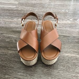 jodi leather espadrille wedge